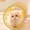 Spiral Cat Tunnel Toy